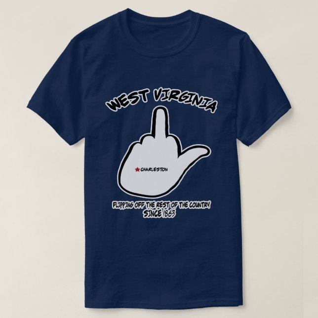 Camiseta Pájaro del estado de Virginia Occidental (Diseño del anverso)