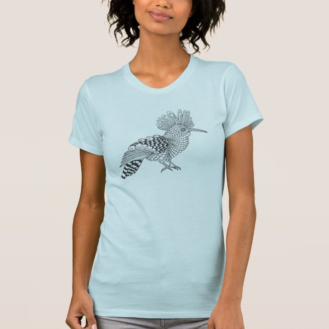 Camiseta Pájaro del estilo (Anverso)