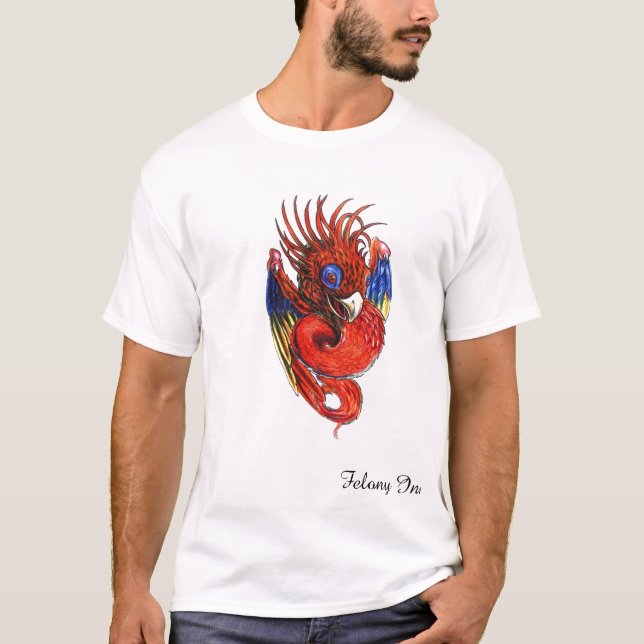 Camiseta Pájaro del fuego del bebé (Anverso)