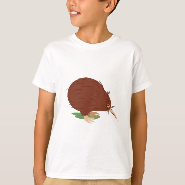 Camiseta Pájaro del kiwi (Anverso)