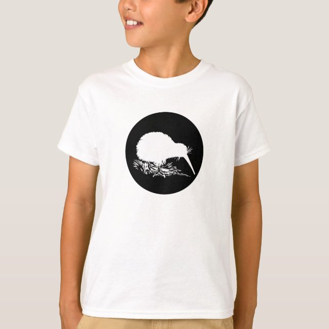Camiseta Pájaro del kiwi (Anverso)