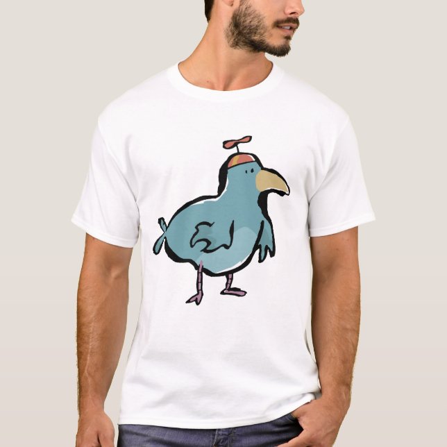 Camiseta pájaro del propulsor (Anverso)