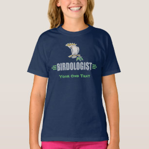 Camiseta Pájaro divertido de cockatiel Pájaro de amor Birdó