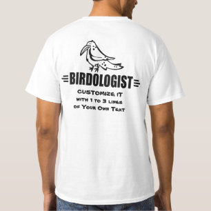Camiseta Pájaro Divertido Observador de Aves Observador de