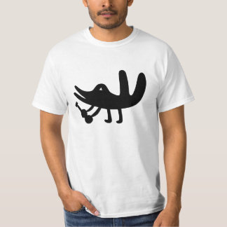 Camiseta Pájaro divertido que juega música divertida con