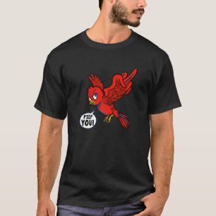 Camiseta Pájaro dulce Pájaro Geh Weg Verpiss Dich Hau Ab 1