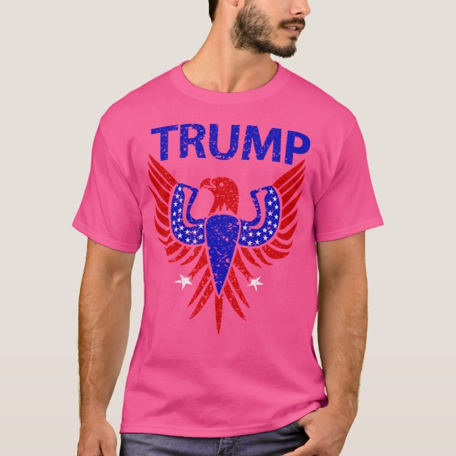 Camiseta Pájaro estadounidense de Trump (Anverso)