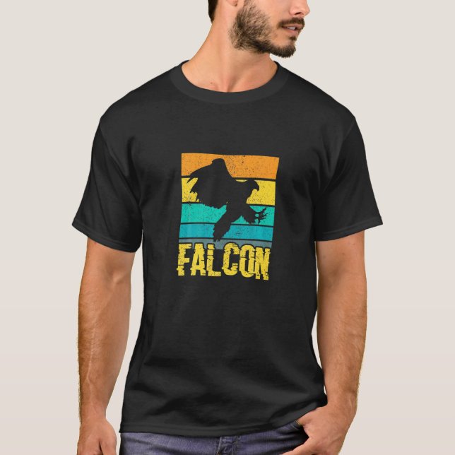 Camiseta Pájaro Falcon Para Falconry Falconer (Anverso)