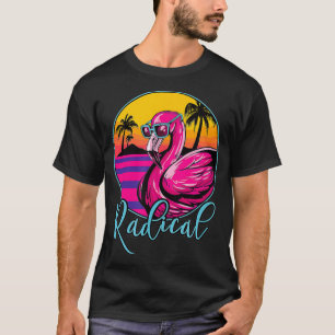 Camiseta Pájaro Flamingo Rosa