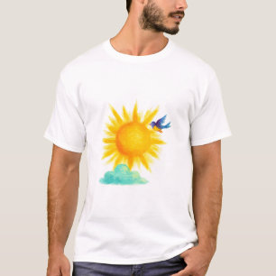 Camiseta Pájaro hacia un destino 