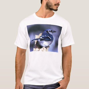 Camiseta Pájaro hermoso del arrendajo azul