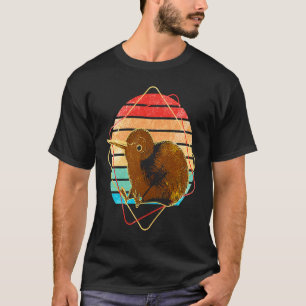 Camiseta Pájaro Kiwi Animal de Nueva Zelanda Colorido 1