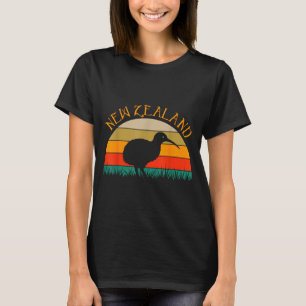 Camiseta Pájaro kiwi nz viaje neozelandés nueva zelanda