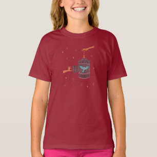 Camiseta Pájaro libre Jaula para pájaros   Arte popular Man