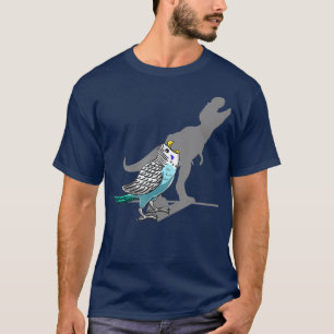 Camiseta Pájaro Mascota de parakeet de budistas en la somb