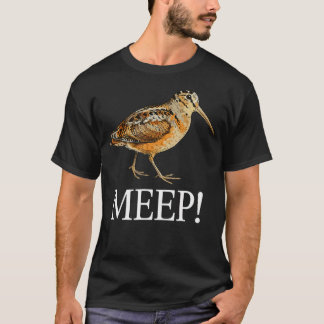 Camiseta Pájaro Meep Meme Pájaros Viendo Chocha Americana