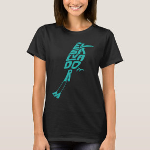 Camiseta Pájaro Momoto de El Salvador Animal
