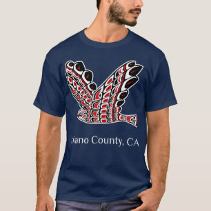 Camiseta Pájaro nativo americano de halcón de Solano