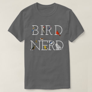 Camiseta Pájaro nerd dos
