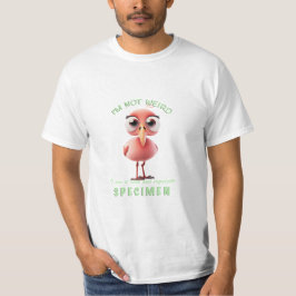 Camiseta Pájaro No soy raro, soy raro espécimen lindo graci