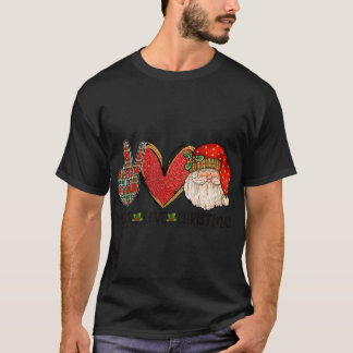 Camiseta Pájaro Pájaro Árbol de Navidad Luces Ornamentos Na