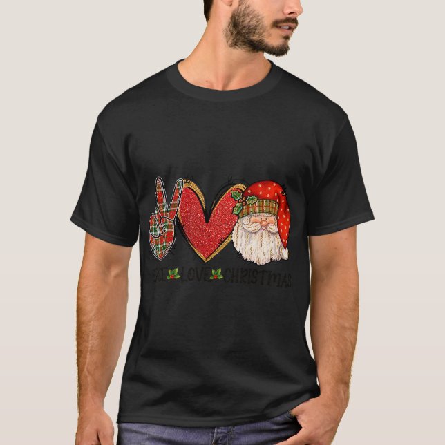 Camiseta Pájaro Pájaro Árbol de Navidad Luces Ornamentos Na (Anverso)