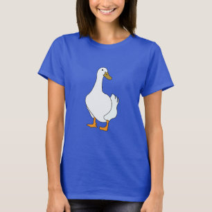 Camiseta Pájaro Pájaro Blanco Pato