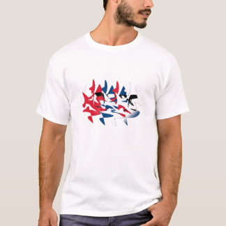 Camiseta pájaro patriota