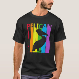 Camiseta Pájaro pelícano del arcoiris