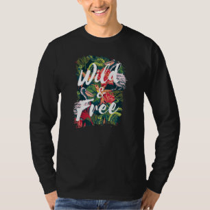 Camiseta Pájaro Pelícano Lejano Lejano Y Libre Mcm