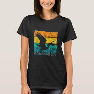 Camiseta Pájaro Pelícano Pescado Atrapa Animal Pájaro Tropi