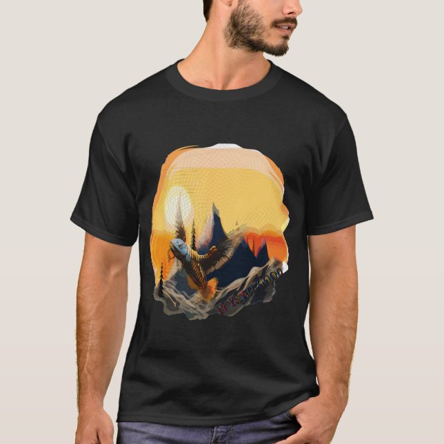 Camiseta Pájaro-pez (Anverso)