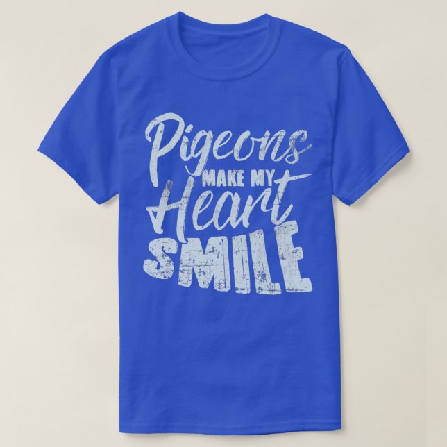 Camiseta Pájaro pichón 31 (Diseño del anverso)