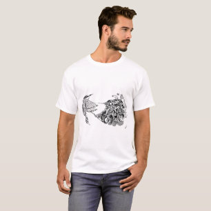 Camiseta Pájaro psico