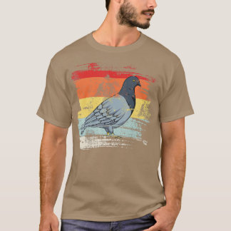 Camiseta Pájaro retro