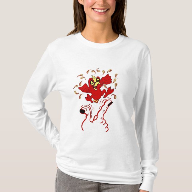 Camiseta Pájaro rojo (Anverso)