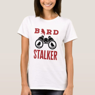 Camiseta Pájaro Stalker Birdwatching Observador de aves