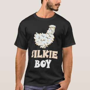 Camiseta Pájaro suave y esponjoso Pollo sedoso Niño Silkie