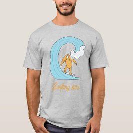 Camiseta Pájaro surfeando