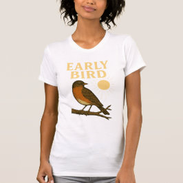 Camiseta Pájaro temprano