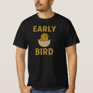 Camiseta Pájaro temprano