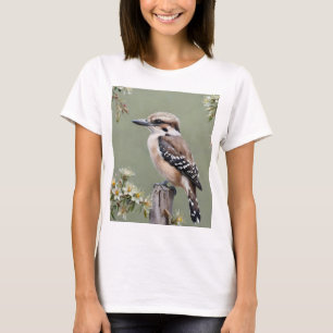 Camiseta Pájaro travieso australiano con pintura de aceite