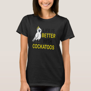 Camiseta Pájaro Tropical Exótico Paraket Cockatoo Animal