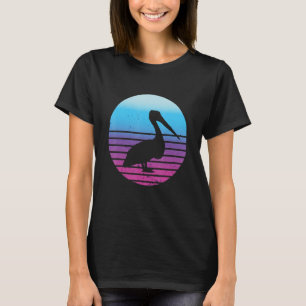 Camiseta Pájaro tropical retro de cosecha animal pelicular
