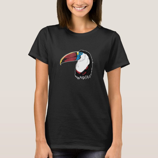 Camiseta Pájaro Turco de Pechos Blancos (Anverso)