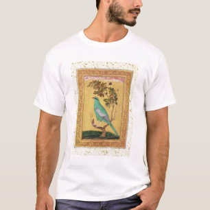 Camiseta Pájaro verde, Mughal (aguazo en el papel)