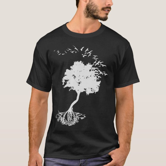 Camiseta Pájaros (Anverso)