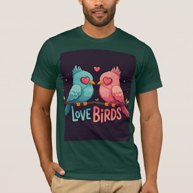 Camiseta pájaros (Anverso)