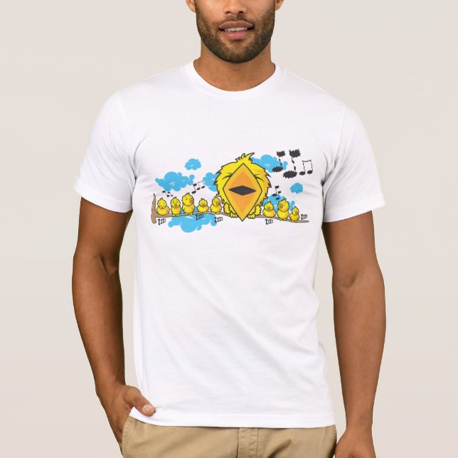 Camiseta Pájaros (Anverso)