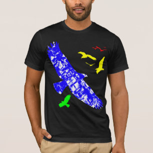 Camiseta pájaros